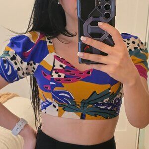 Tropical Crop top
